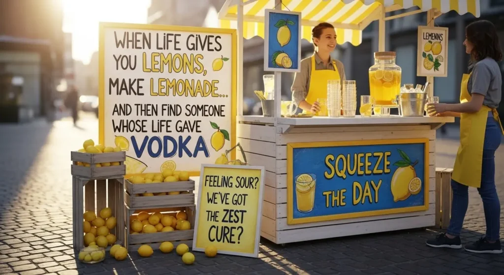 Lemonade Puns That Hit Right
