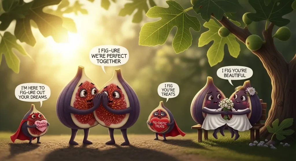 Romantic Fig Puns