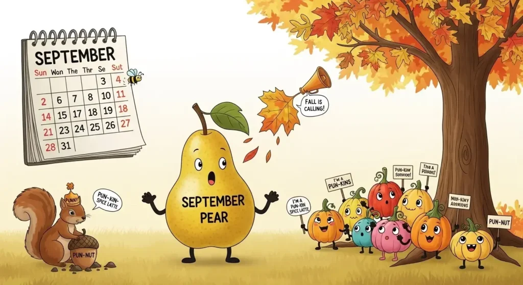 September Puns for Captions