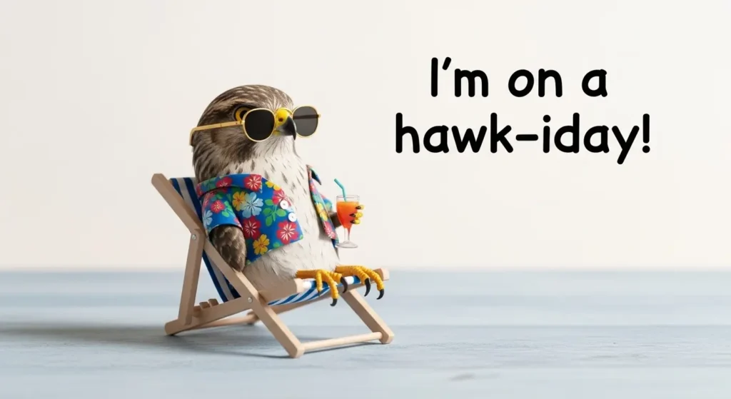 Short Hawk Puns for Quick Laughs