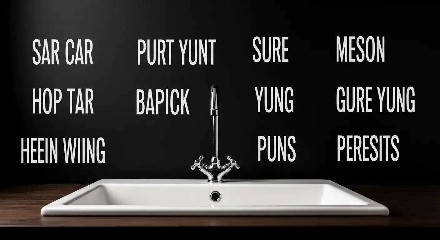 Sink Puns