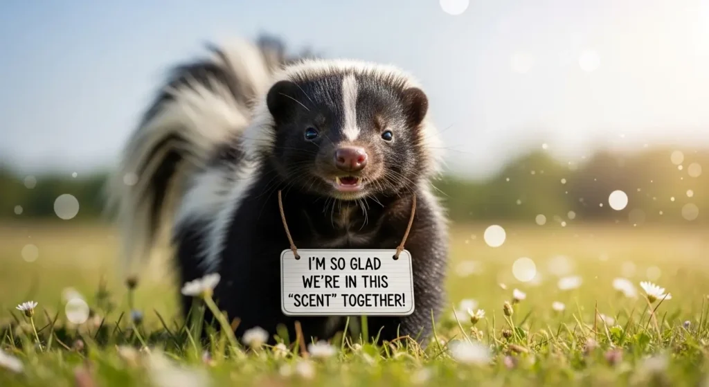 Skunk Puns for Instagram Captions