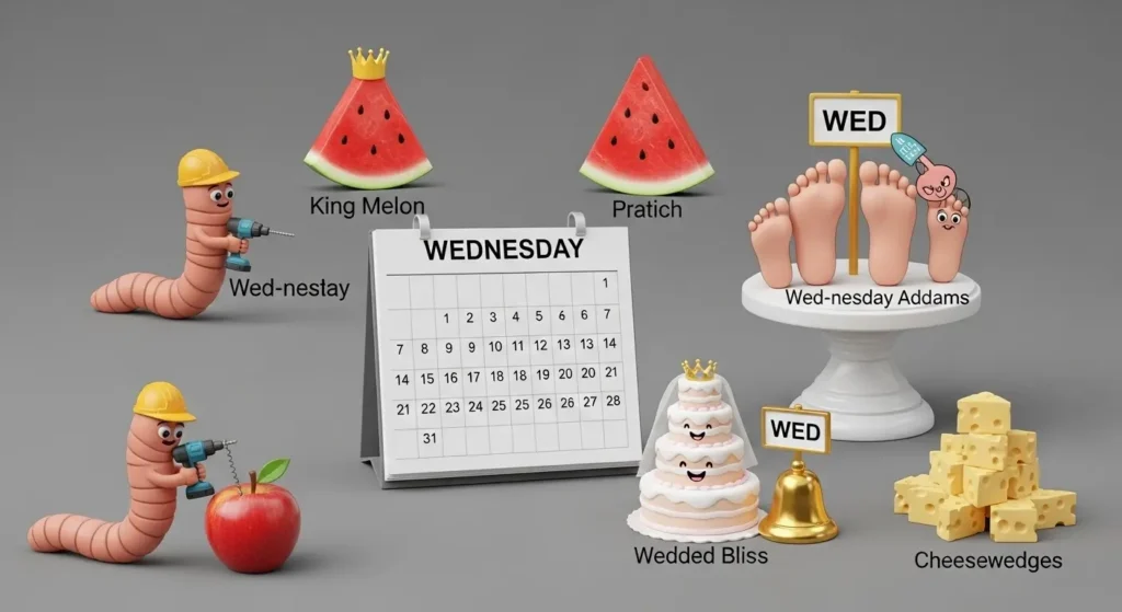 Wednesday Puns for Captions