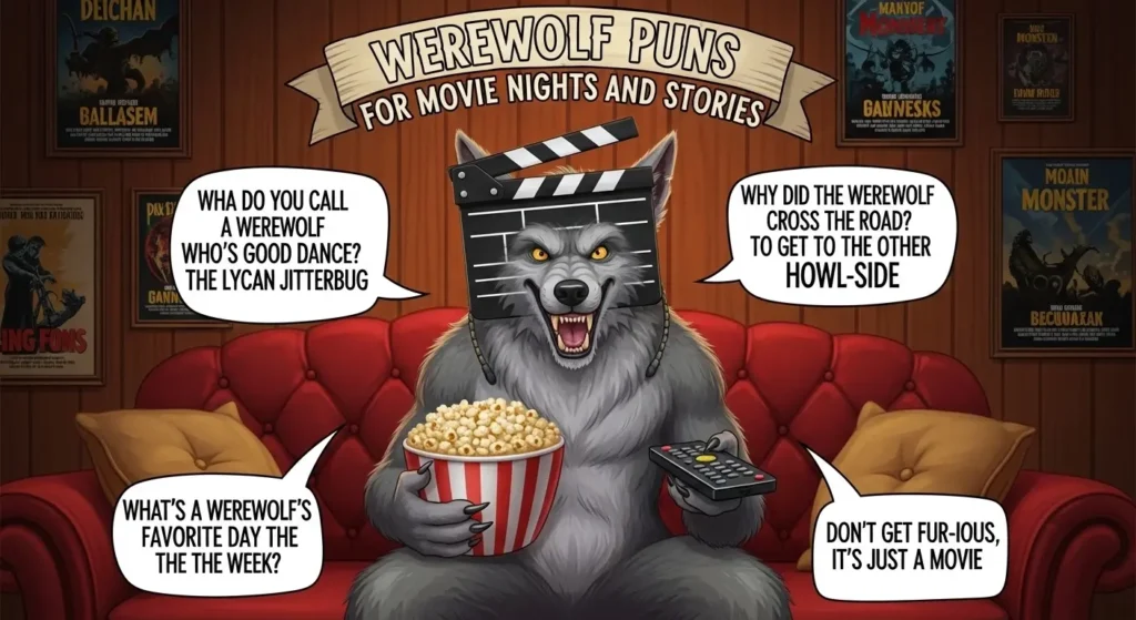 Werewolf Puns for Movie Nights and Stories