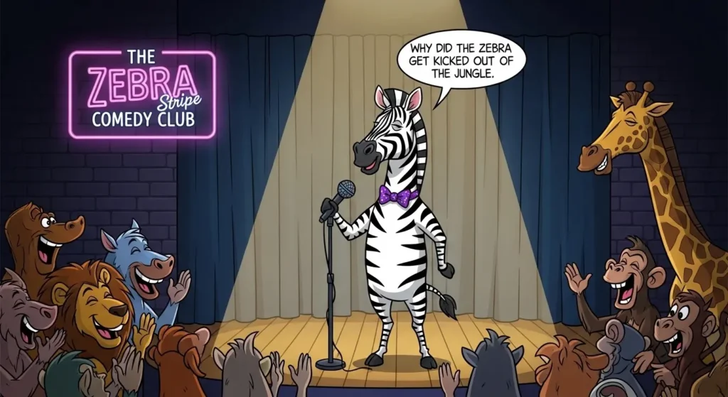 Zebra Puns for Conversations