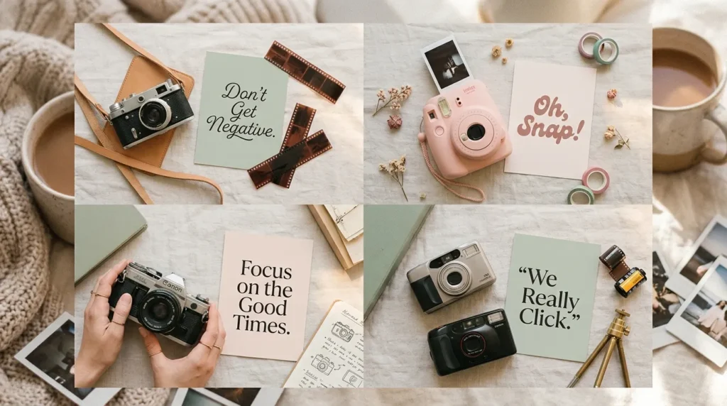 Aesthetic Camera Puns