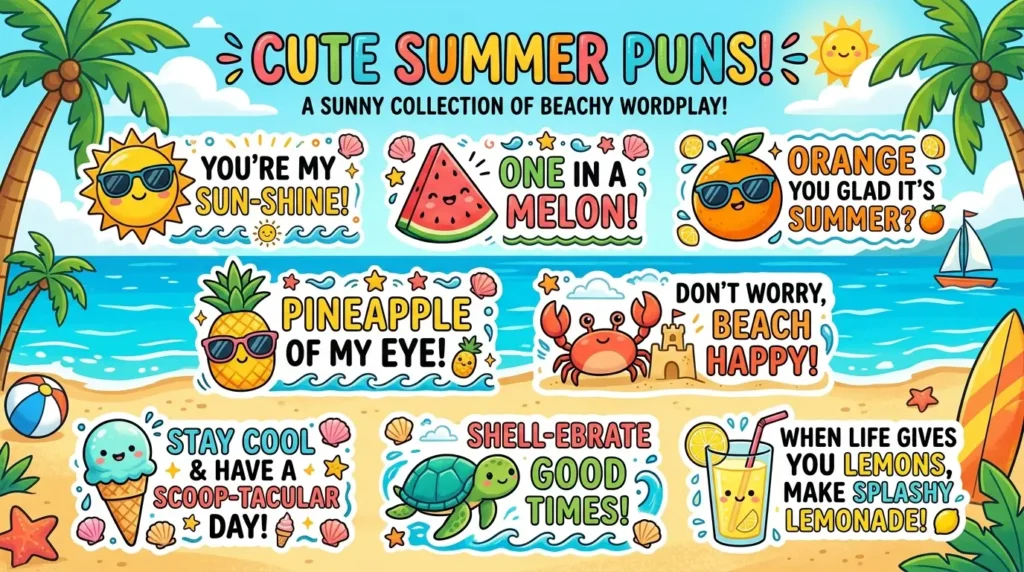 Cute Summer Puns