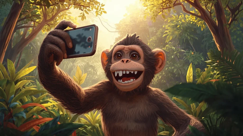 Monkey Puns for Selfies