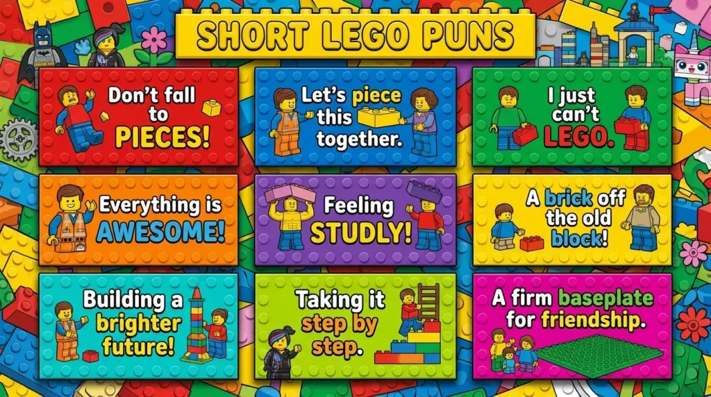 Short Lego Puns