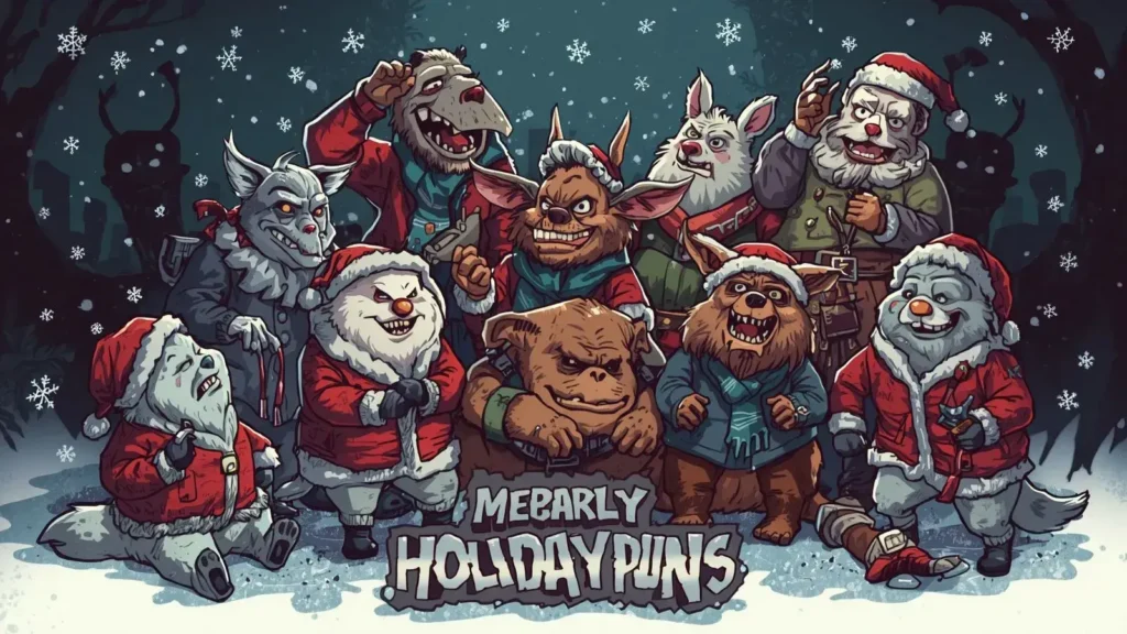 Brutal Holiday Puns