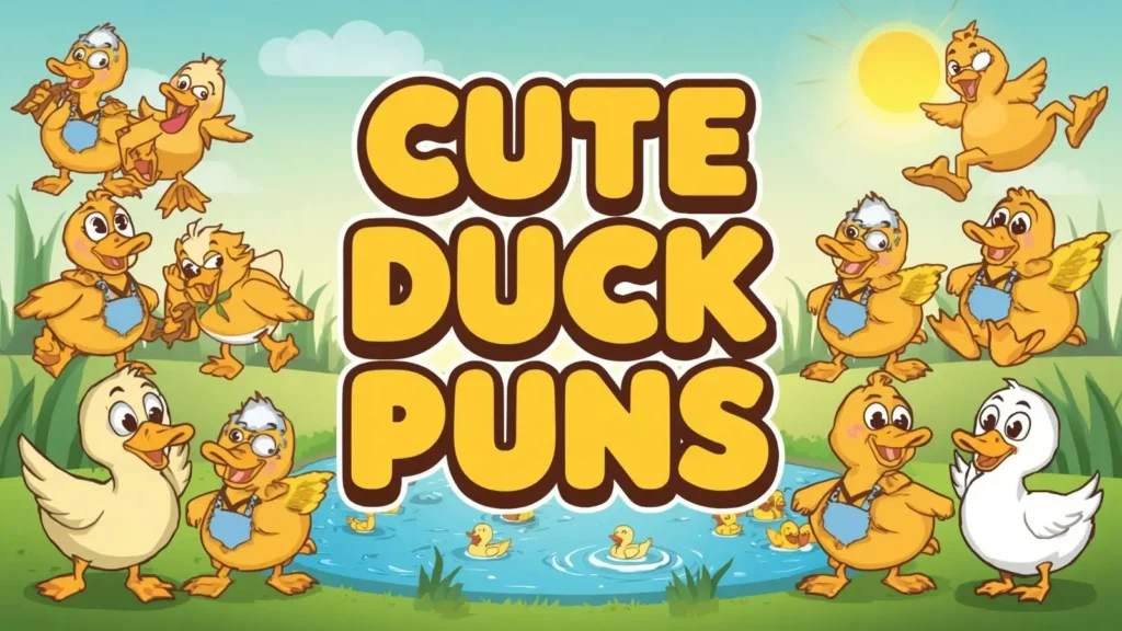 Cute Duck Puns