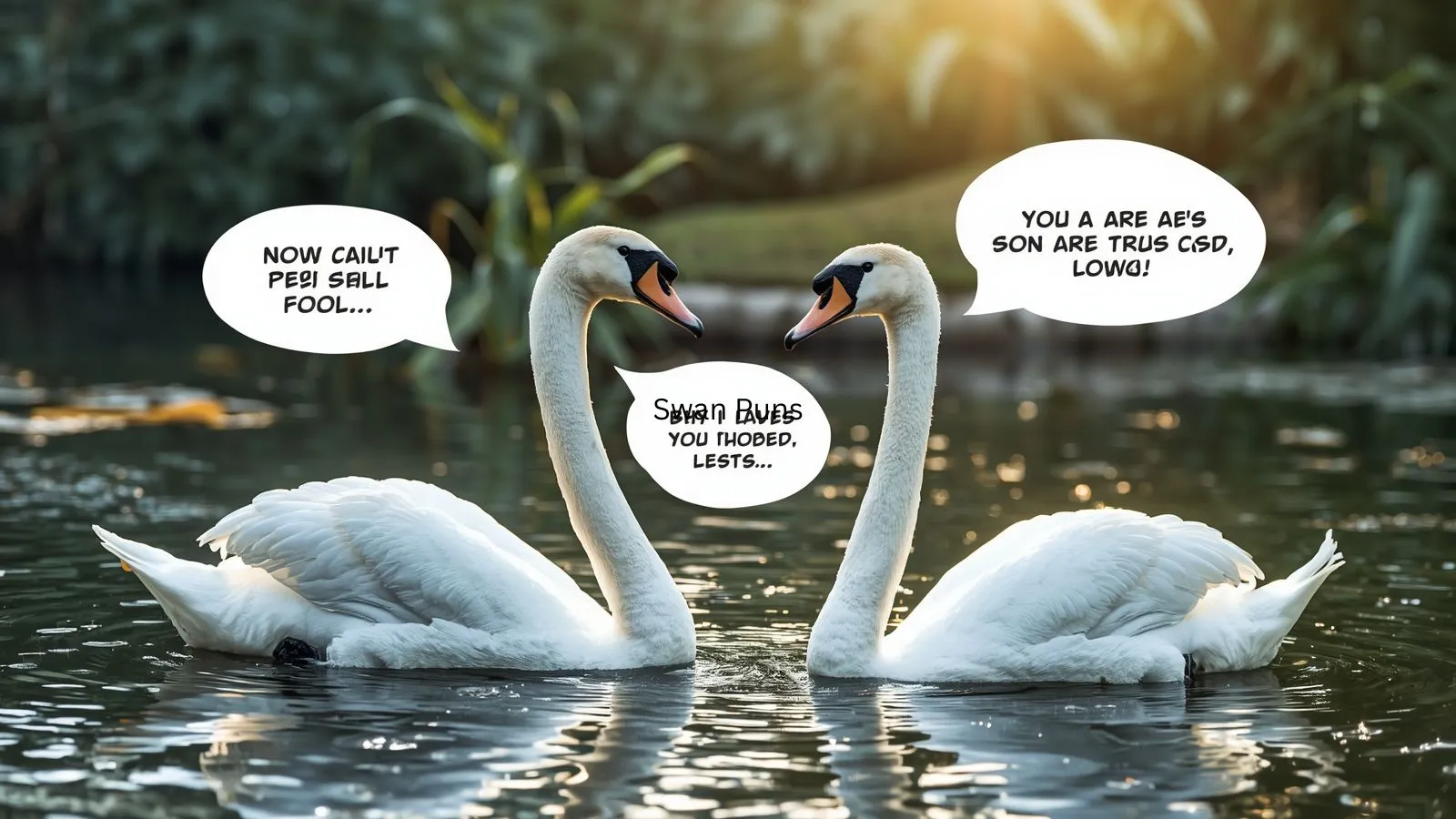 Swan Puns