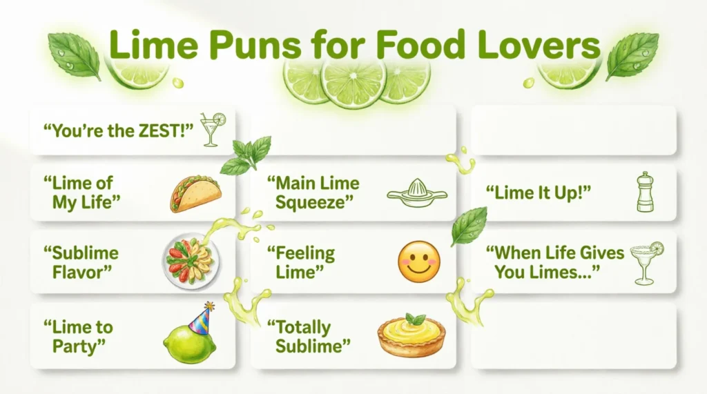 Lime Puns for Food Lovers