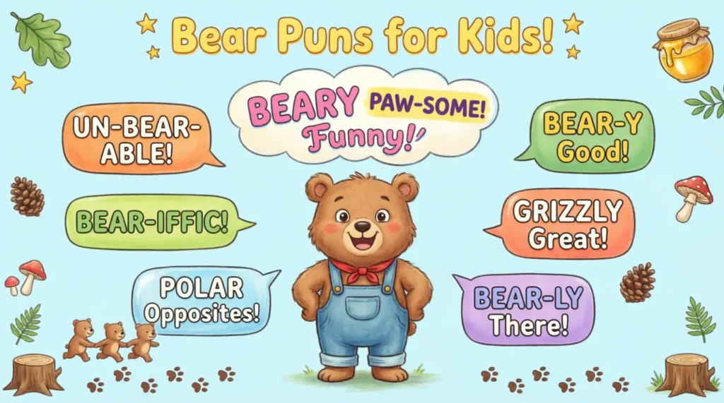 Bear Puns for Kids