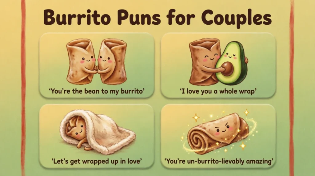 Burrito Puns for Couples