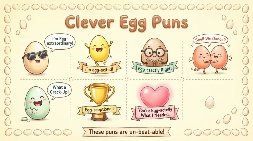 Clever Egg Puns