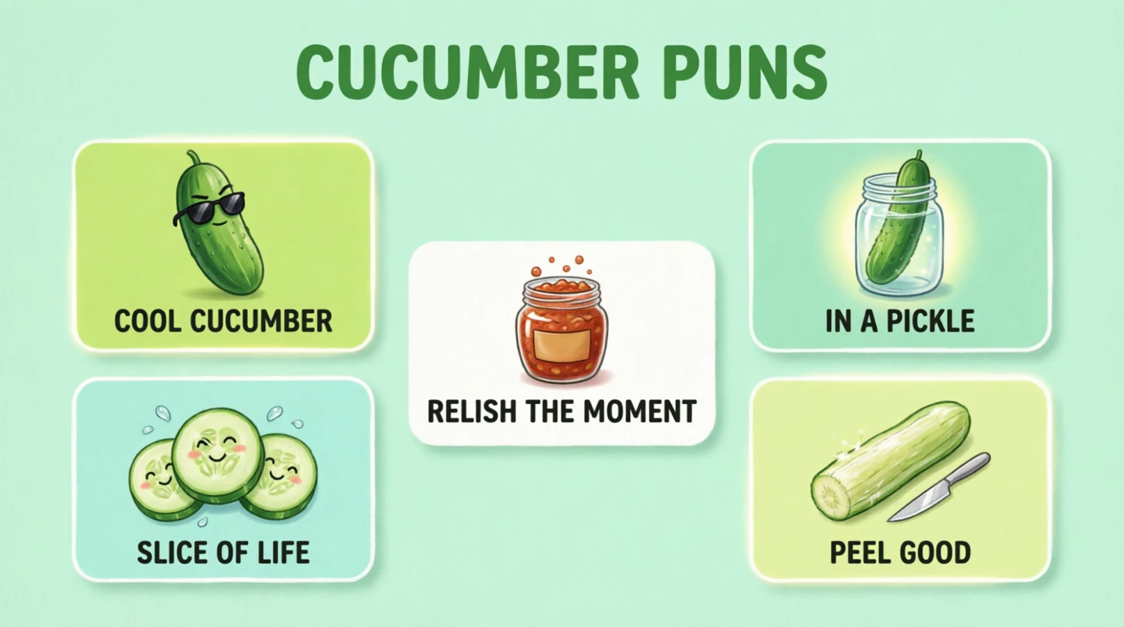 Cucumber Puns
