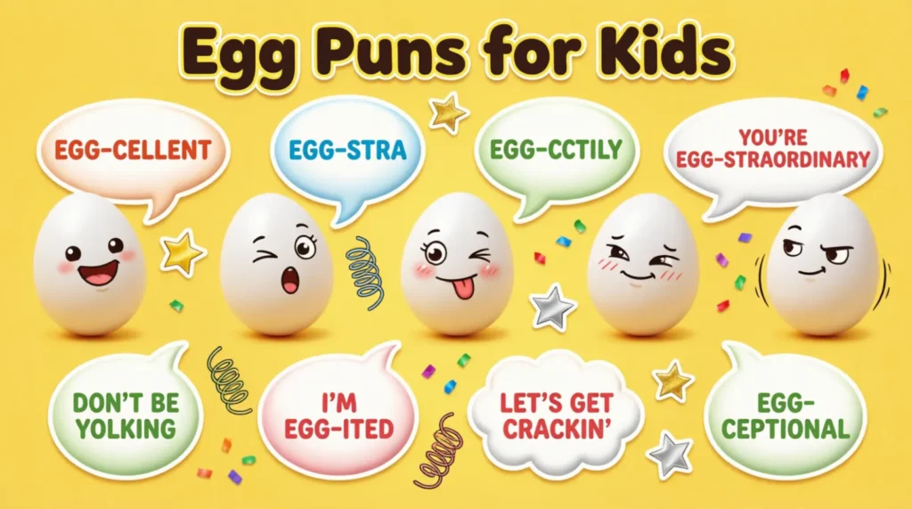 Egg Puns for Kids