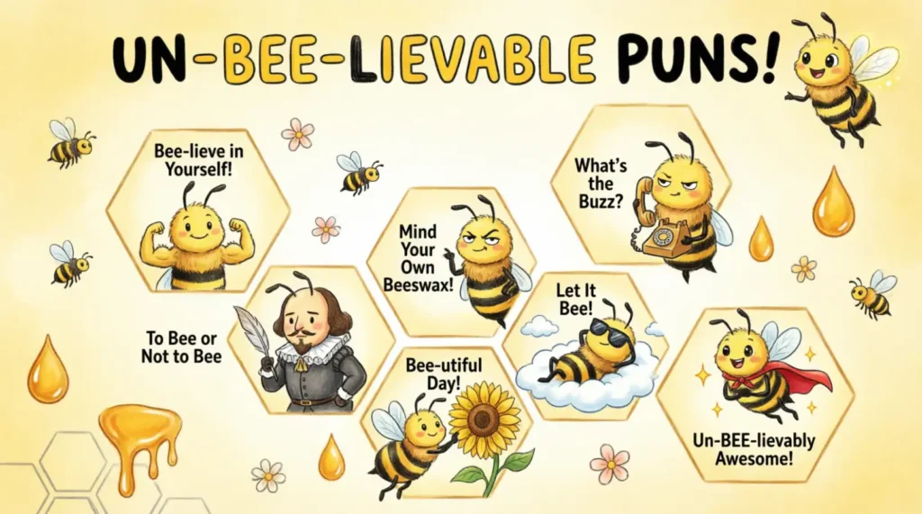Funny Bee Puns