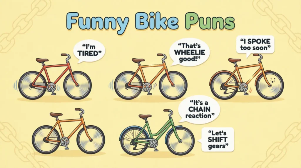 Funny Bike Puns
