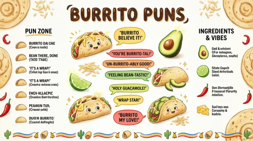 Funny Burrito Puns