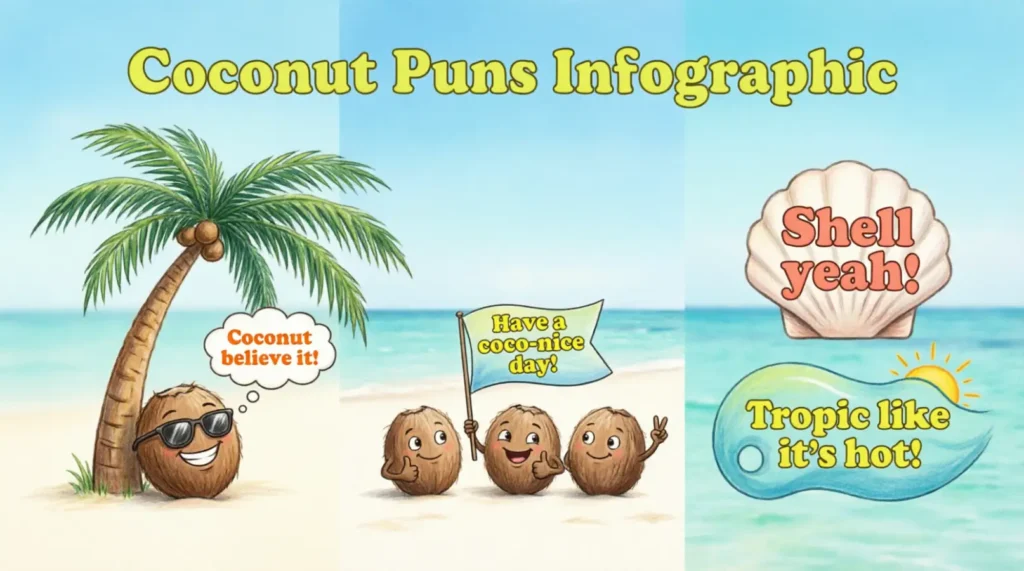 Funny Coconut Puns