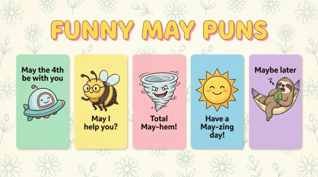 Funny May Puns