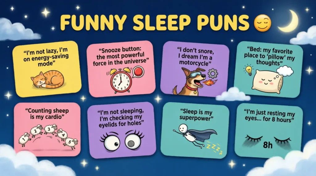 Funny Sleep Puns