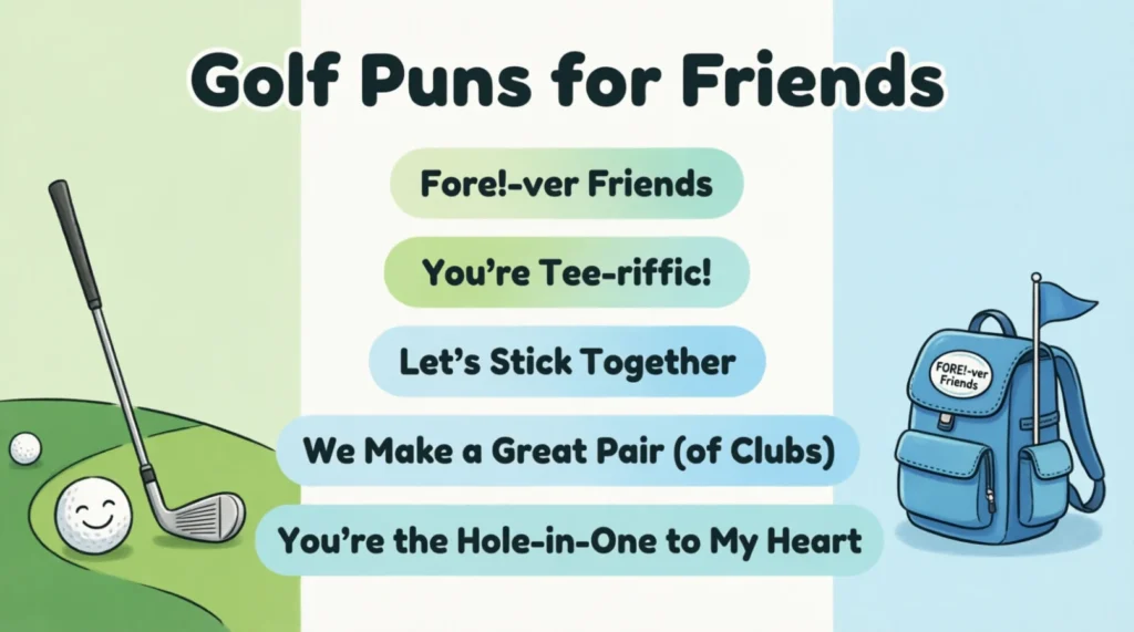 Golf Puns for Friends