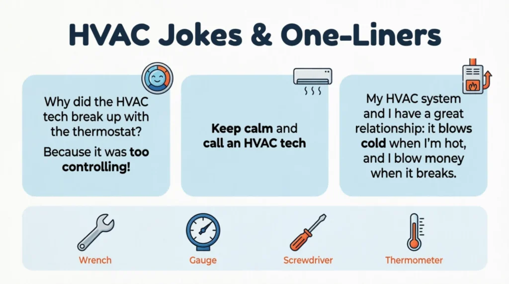 HVAC Jokes and One-Liners