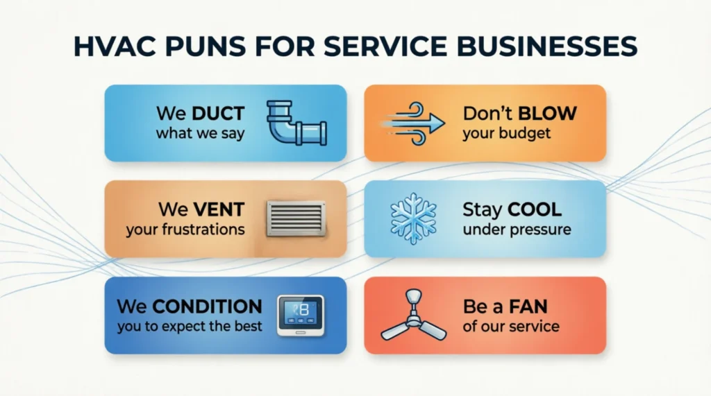 HVAC Puns for Service Businesses