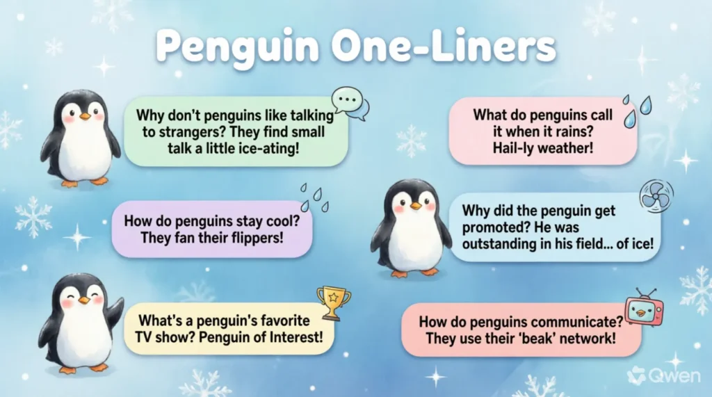 Penguin One-Liners