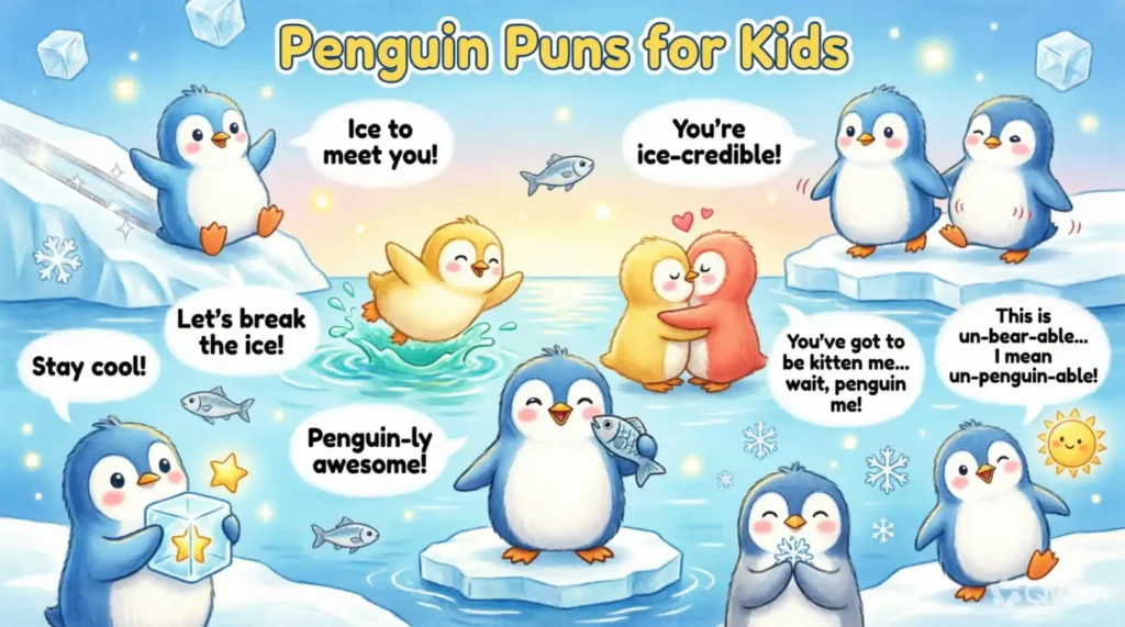 Penguin Puns for Kids