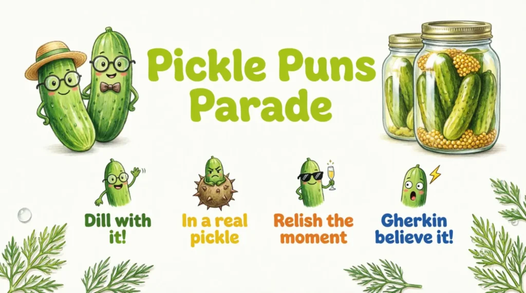 Funny Pickle Puns