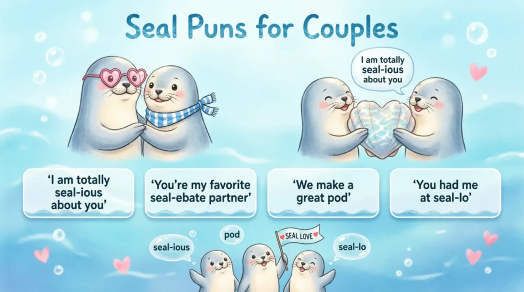 Seal Puns for Couples