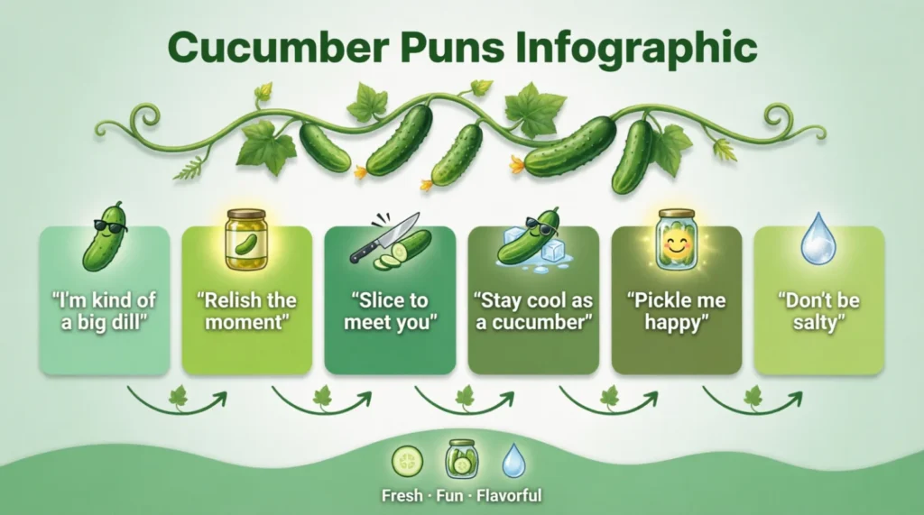 Short Cucumber Puns