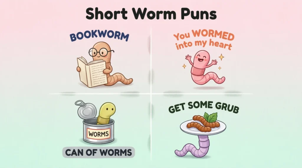 Short Worm Puns