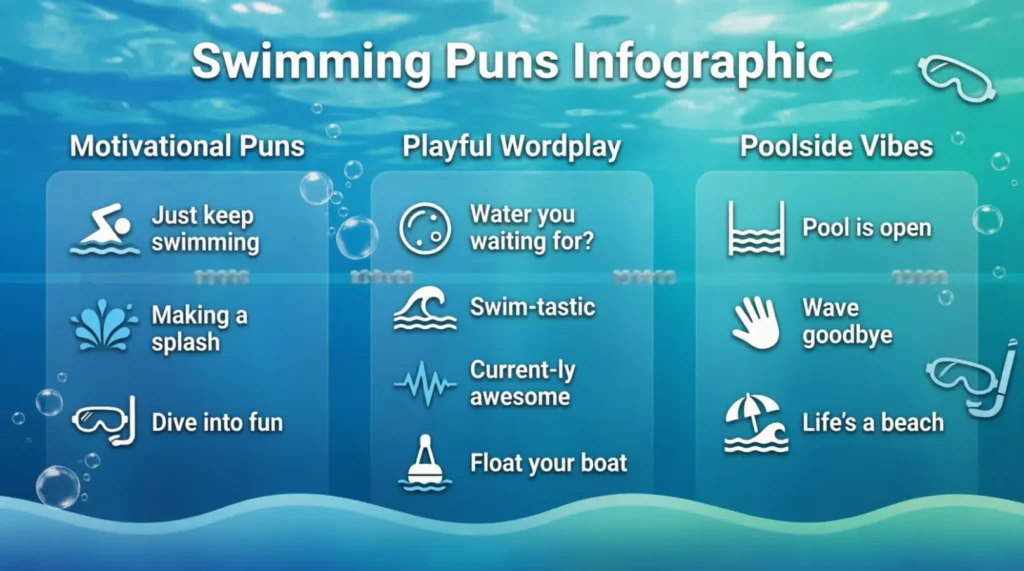 Swimming Puns for Swimmers