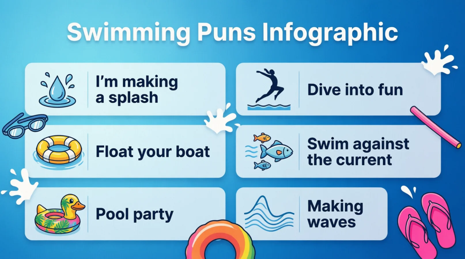 Swimming Puns