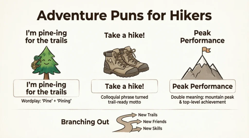 Adventure Puns for Hikers