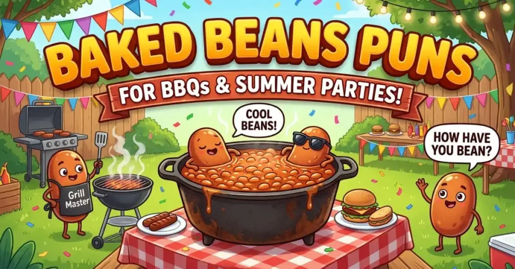 Baked Beans Puns for BBQs and Summer Parties