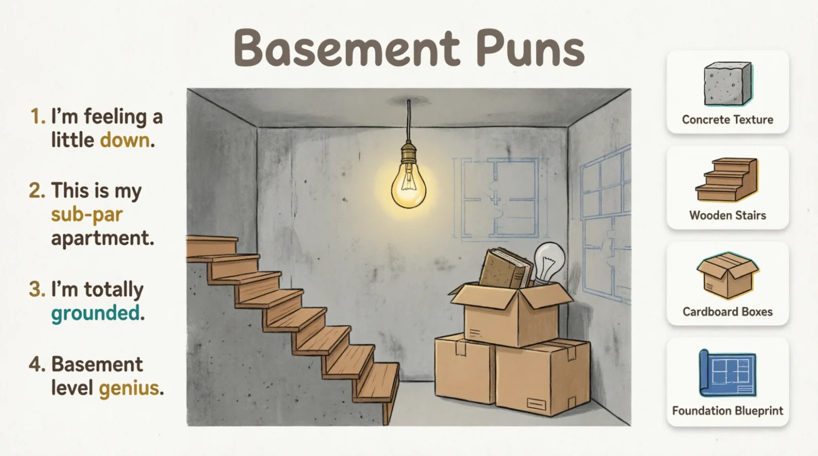 Basement puns