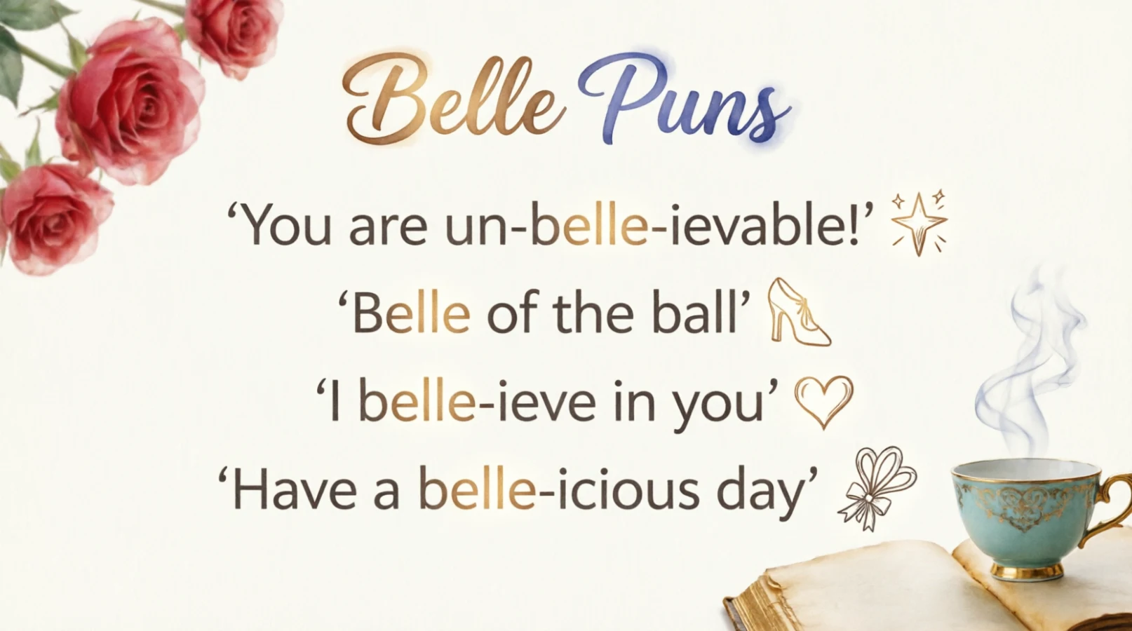 Belle puns