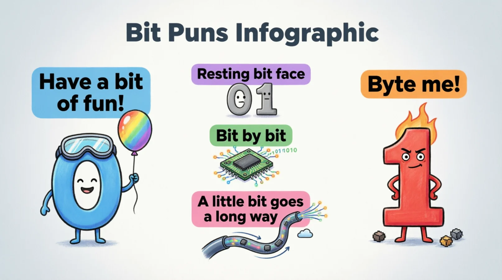 Bit puns