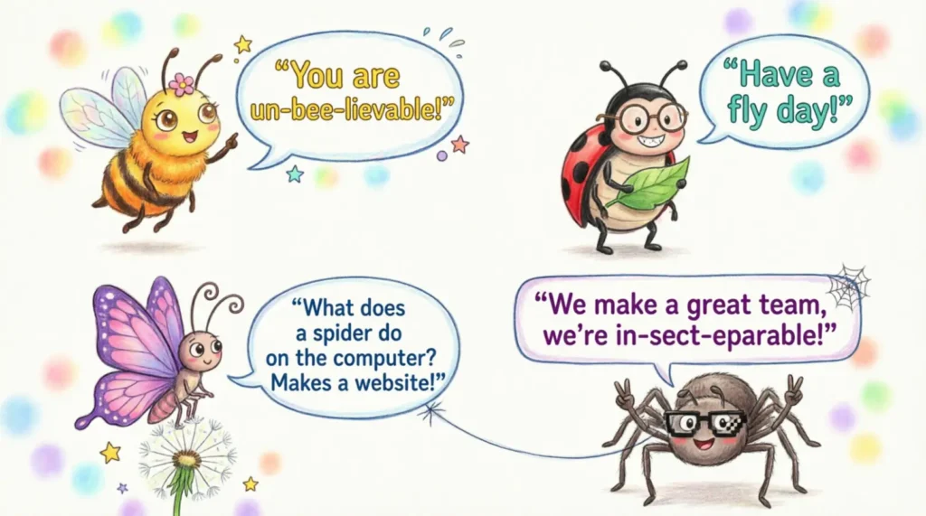 Bug Puns for Kids