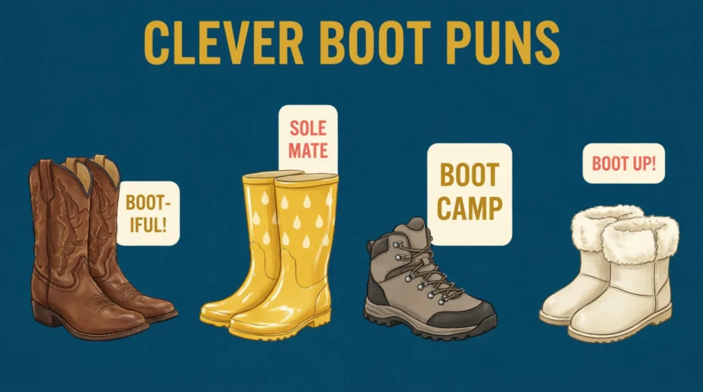 Clever Boot Puns and One-Liners