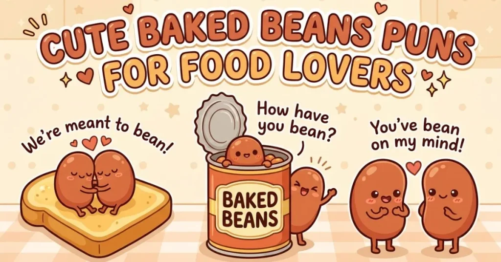 Cute Baked Beans Puns for Food Lovers