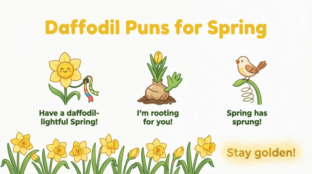 Daffodil Puns for Spring
