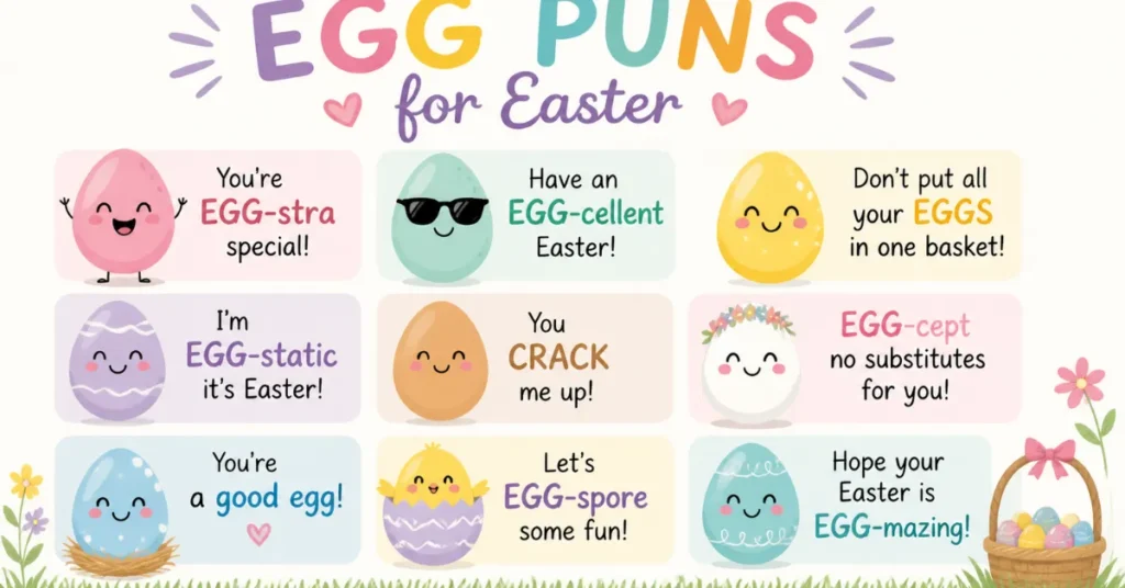 Egg Puns for Easter
