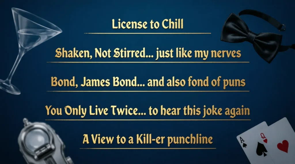 Funny Bond Puns